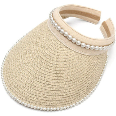 Casquette Visiere En Paille